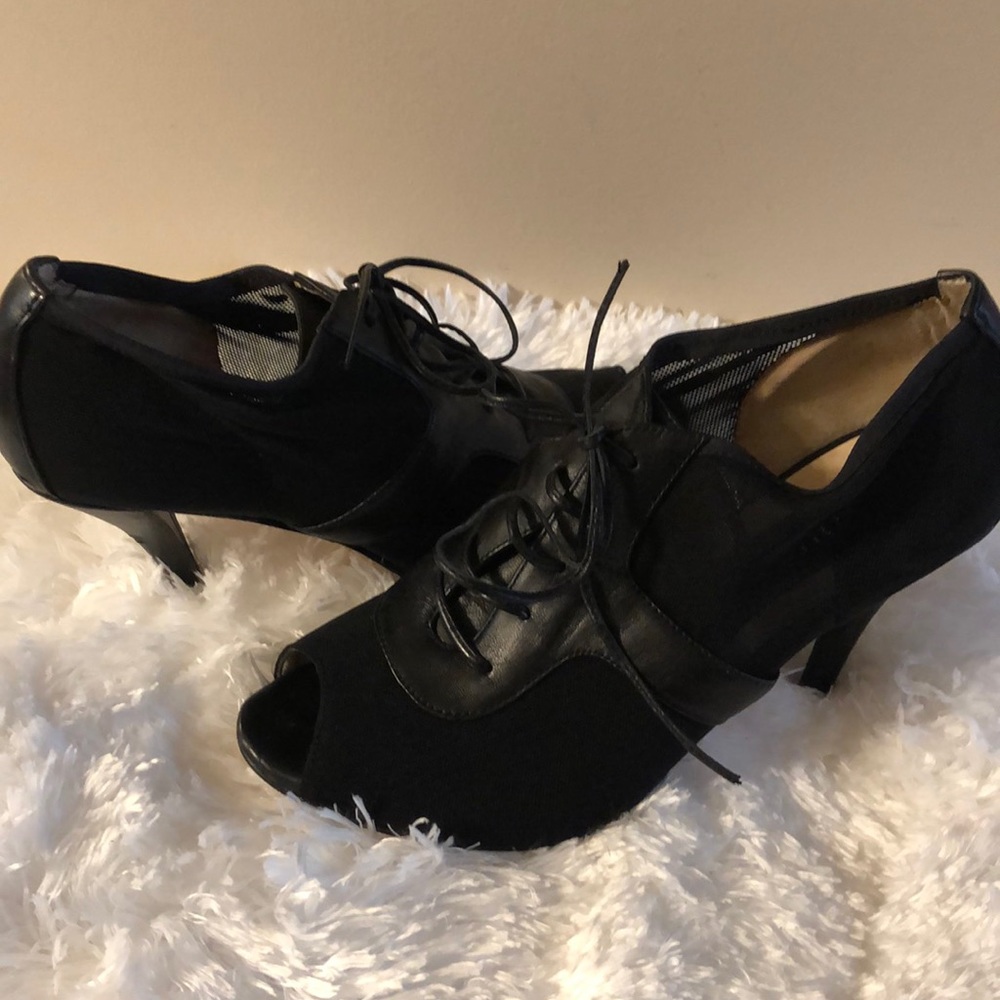 Peep Toe Booties - image 2